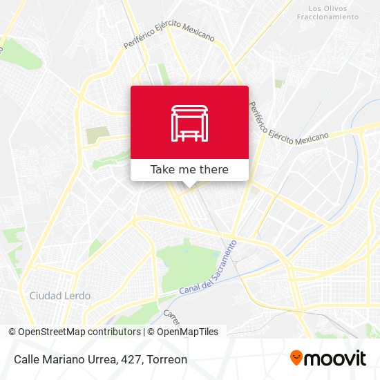 Calle Mariano Urrea, 427 map