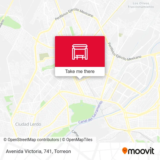 Avenida Victoria, 741 map