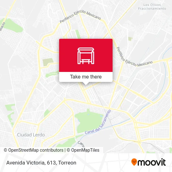 Avenida Victoria, 613 map
