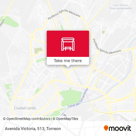 Mapa de Avenida Victoria, 513