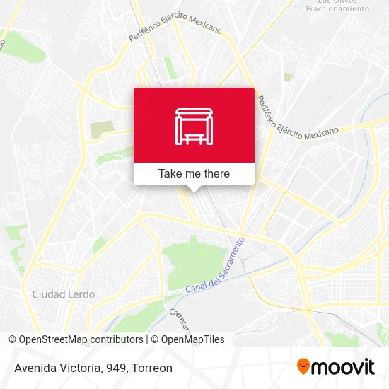 Avenida Victoria, 949 map
