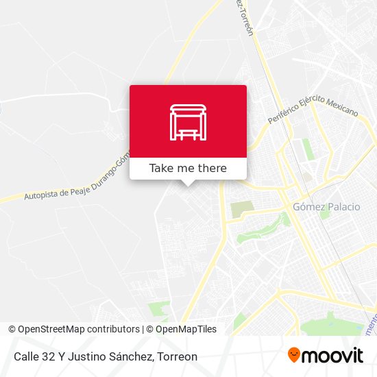Calle 32 Y Justino Sánchez map