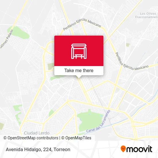 Avenida Hidalgo, 224 map