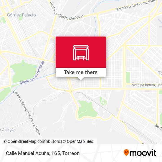 Calle Manuel Acuña, 165 map