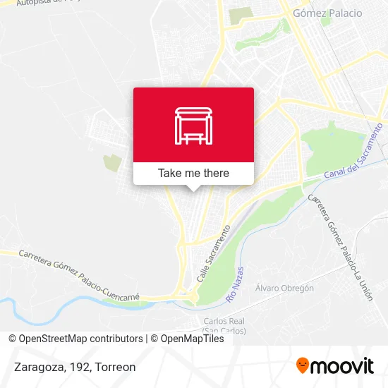 Zaragoza, 192 map