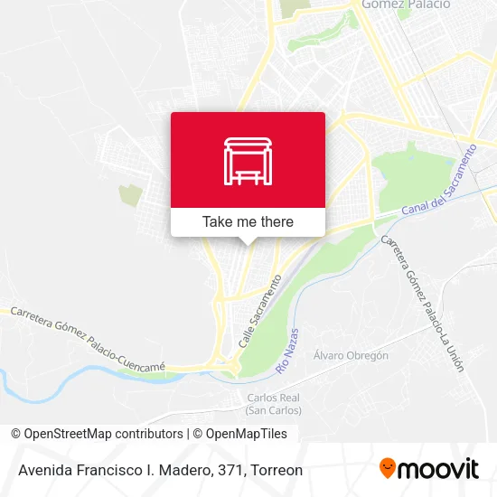 Avenida Francisco I. Madero, 371 map