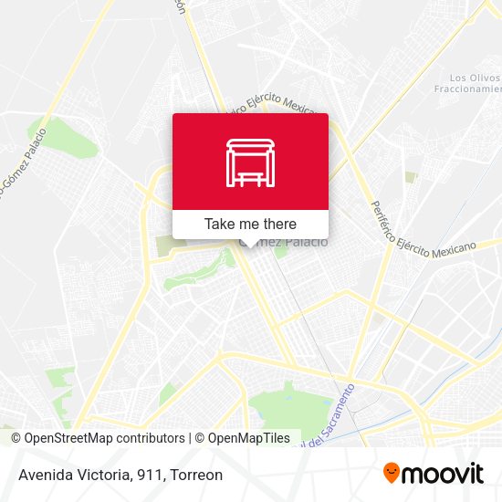 Avenida Victoria, 911 map