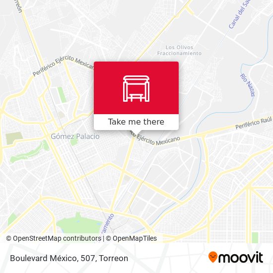 Boulevard México, 507 map