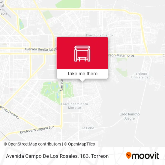 Avenida Campo De Los Rosales, 183 map