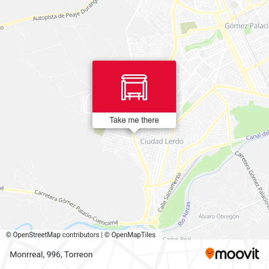 Monrreal, 996 map