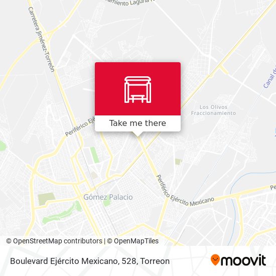 Mapa de Boulevard Ejército Mexicano, 528