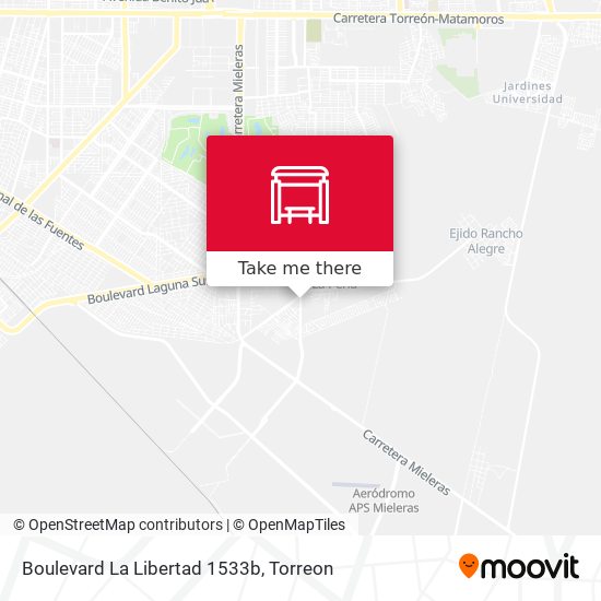 Mapa de Boulevard La Libertad 1533b