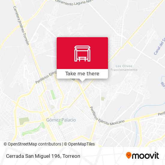 Cerrada San Miguel 196 map