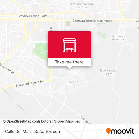 Calle Del Maíz, 652a map