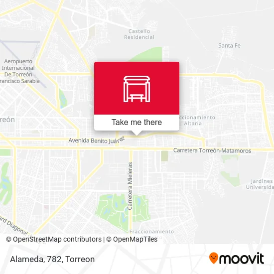 Alameda, 782 map