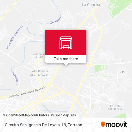 Mapa de Circuito San Ignacio De Loyola, 19