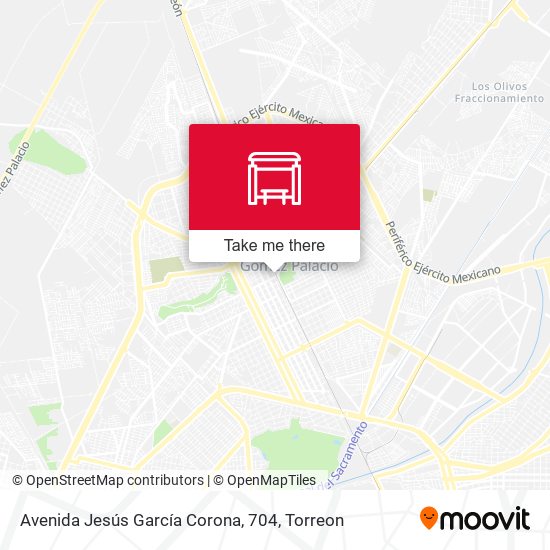 Avenida Jesús García Corona, 704 map