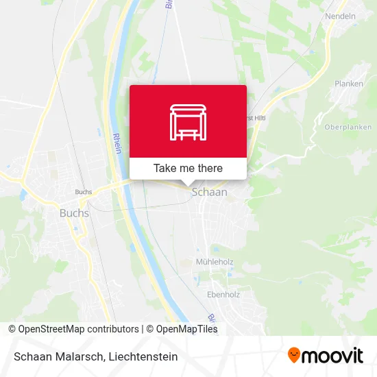 Schaan Malarsch map