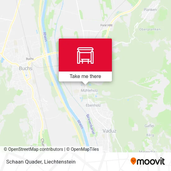 Schaan Quader map