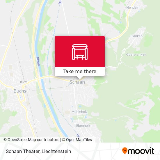 Schaan Theater map