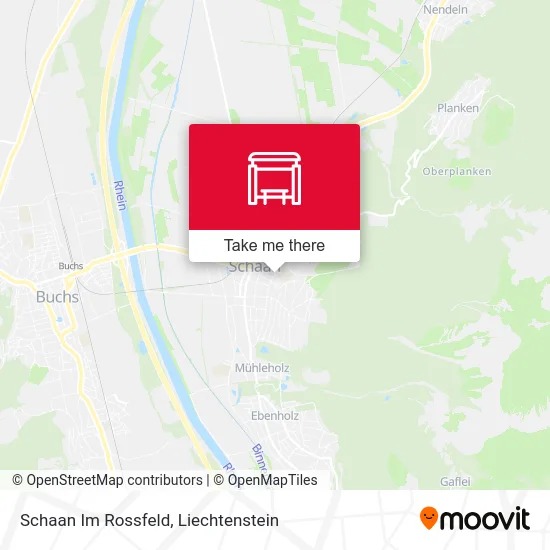 Schaan Im Rossfeld map