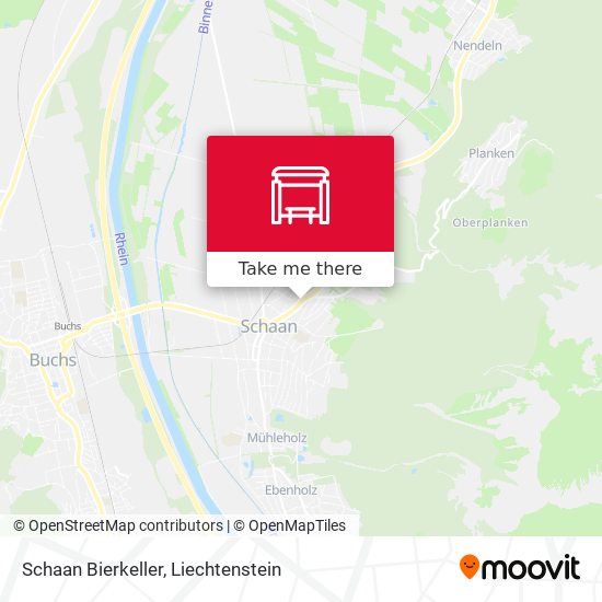 Schaan Bierkeller map