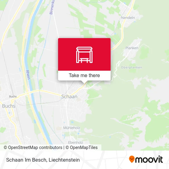 Schaan Im Besch map