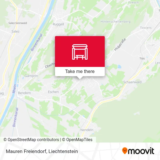 Mauren Freiendorf map