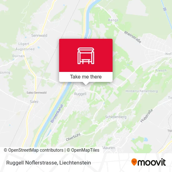 Ruggell Noflerstrasse map