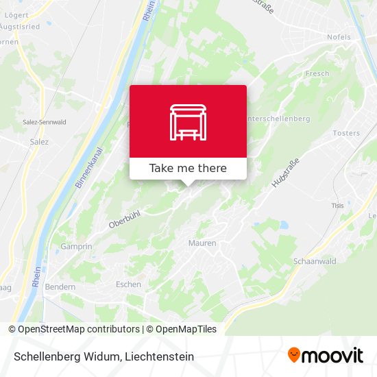 Schellenberg Widum map