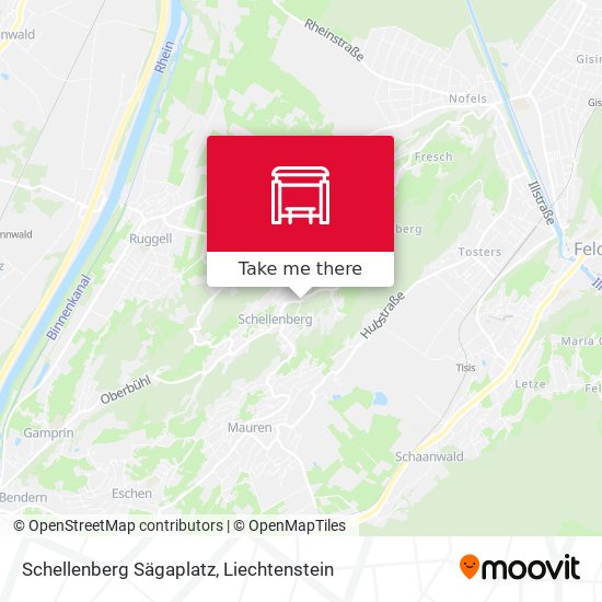 Schellenberg Sägaplatz map