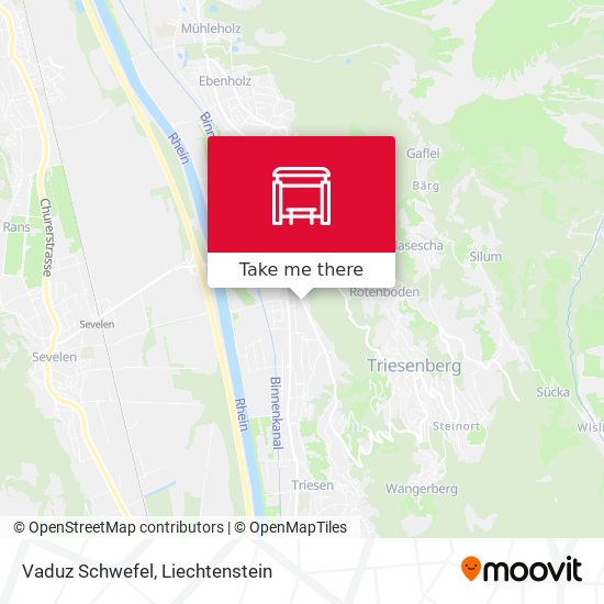 Vaduz Schwefel map