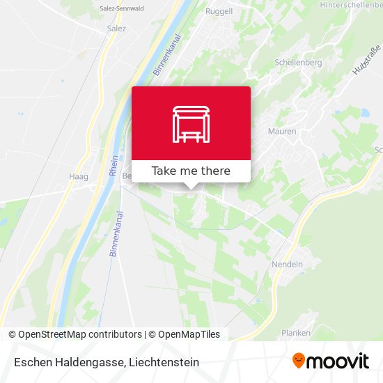 Eschen Haldengasse map