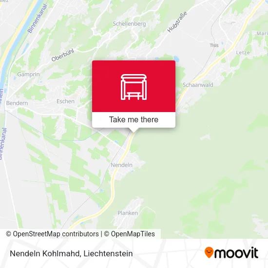 Nendeln Kohlmahd map