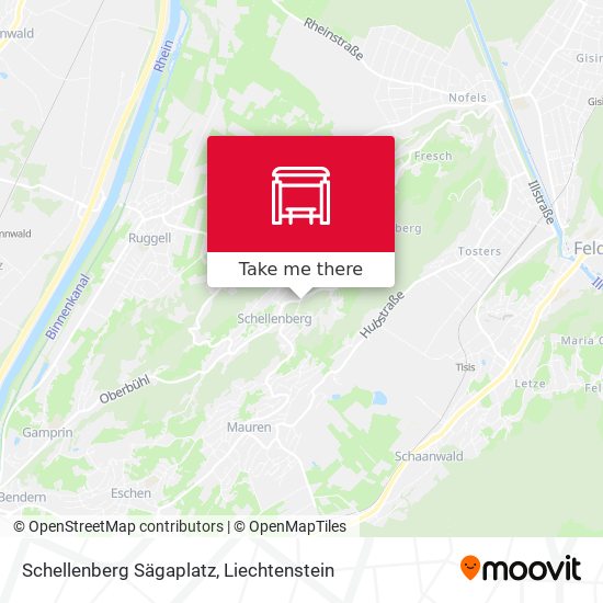 Schellenberg Sägaplatz map