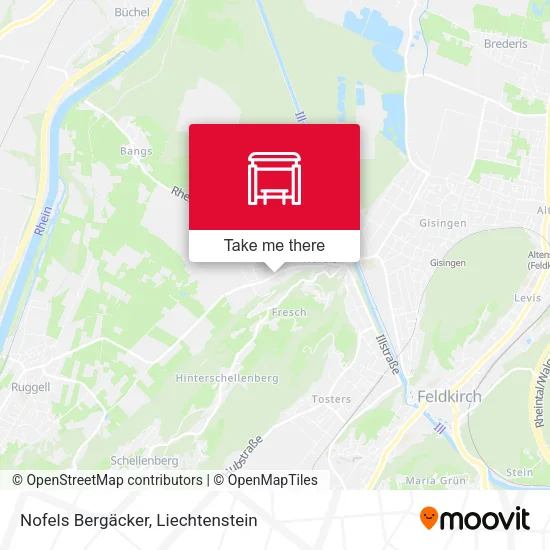 Nofels Bergäcker map