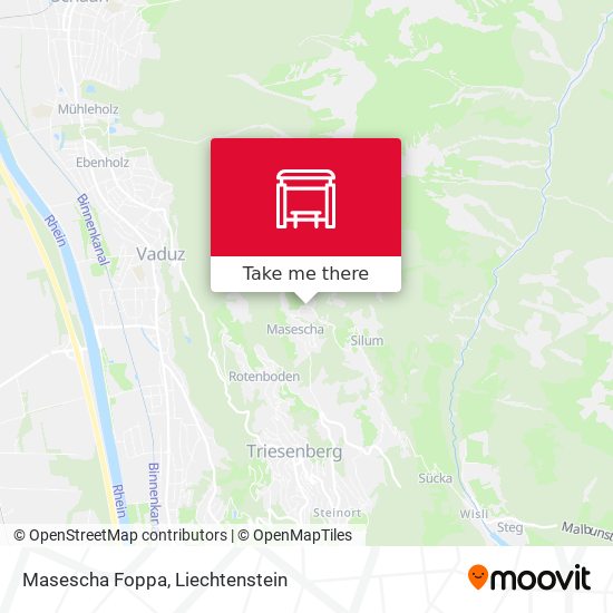 Masescha Foppa map