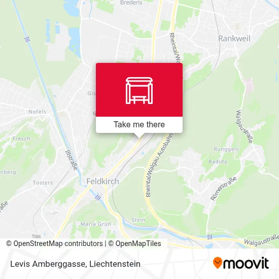 Levis Amberggasse map