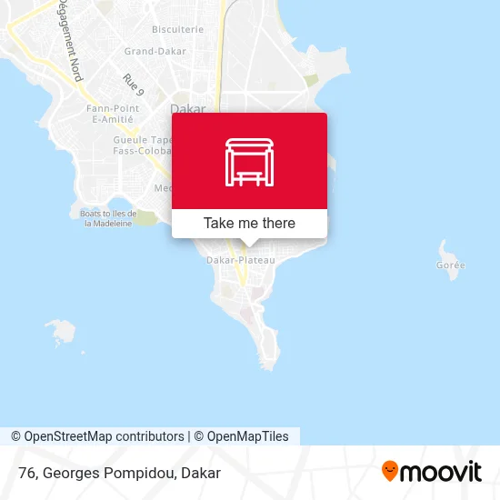 76, Georges Pompidou map