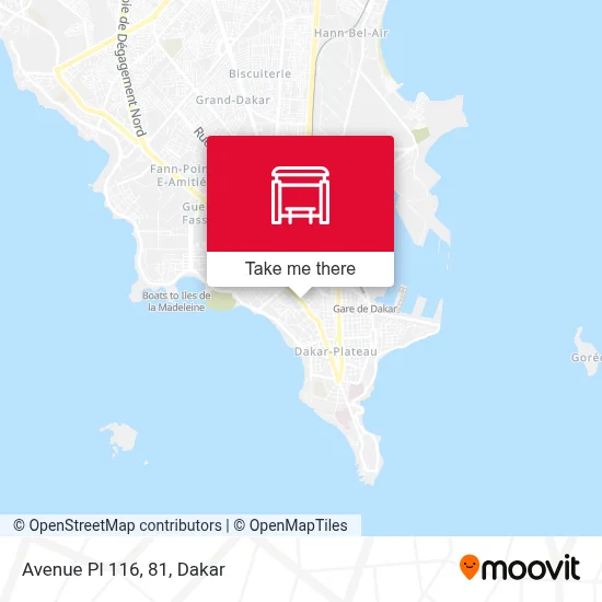 Avenue Pl 116, 81 map