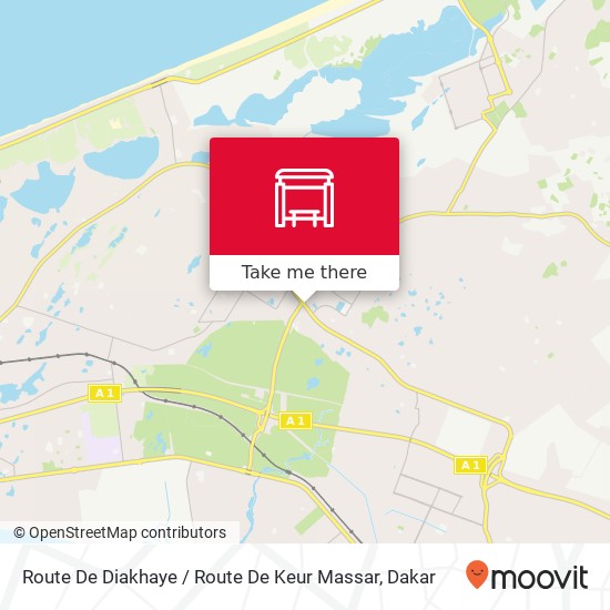 Route De Diakhaye / Route De Keur Massar map