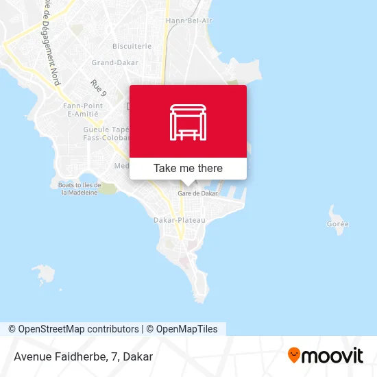 Avenue Faidherbe, 7 map