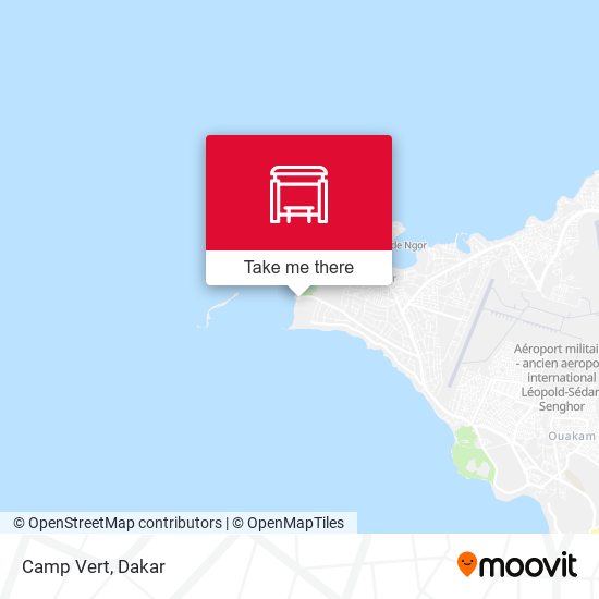 Camp Vert map