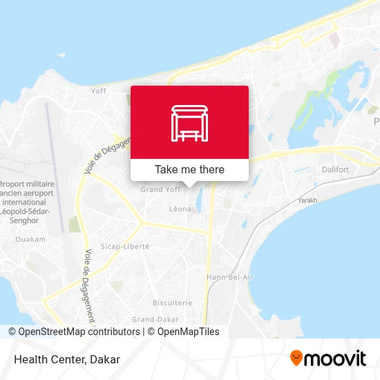 Centre De Santé map