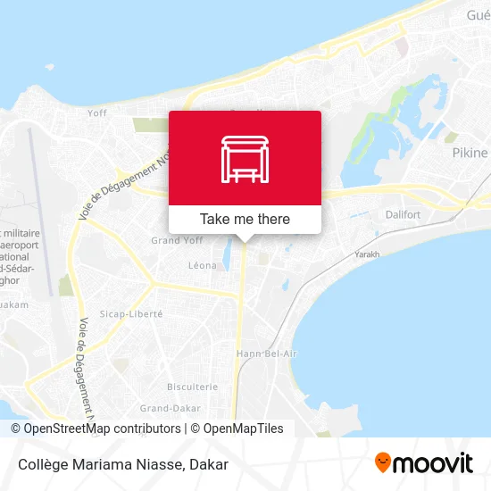 Collège Mariama Niasse map