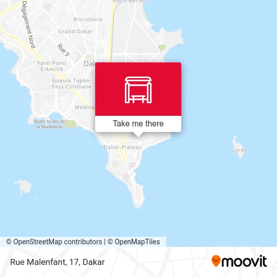 Rue Malenfant, 17 map