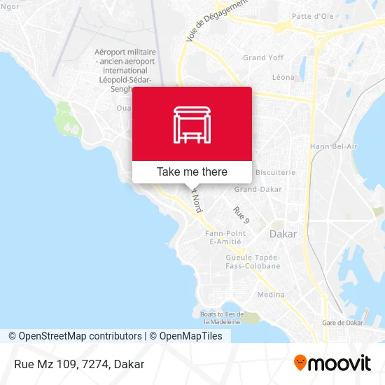 Rue Mz 109, 7274 map