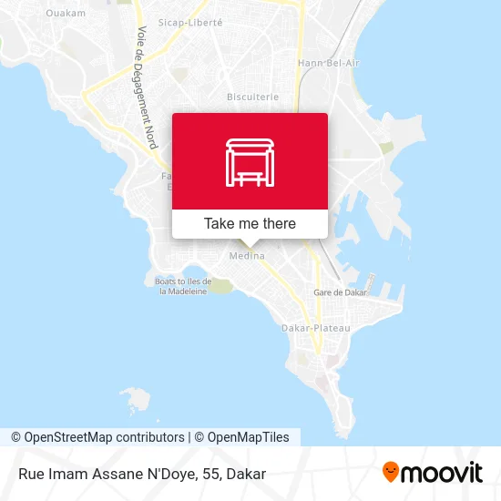 Rue Imam Assane N'Doye, 55 map