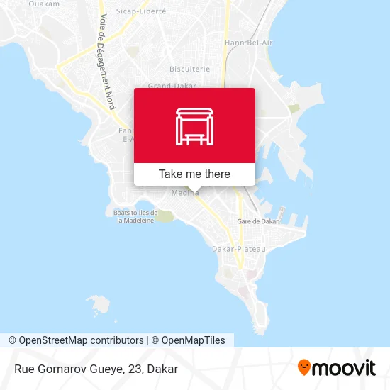 Rue Gornarov Gueye, 23 map
