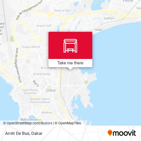Arrêt De Bus map